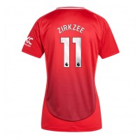 Manchester United Joshua Zirkzee #11 Heimtrikot Frauen 2024-25 Kurzarm